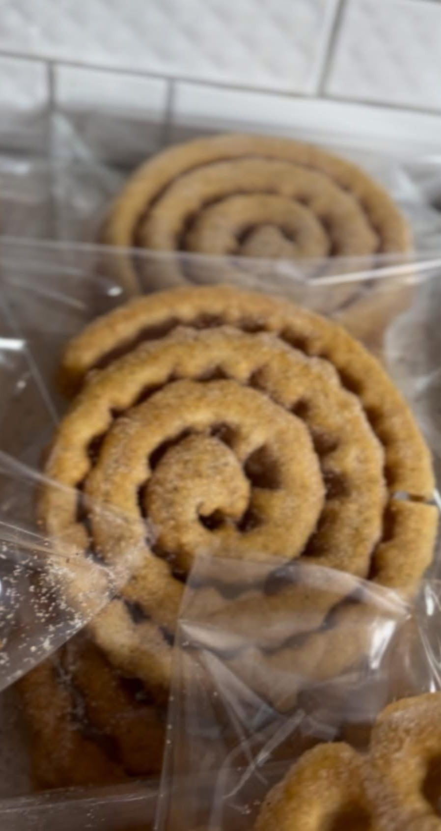 Molde Espiral para Buñuelos de Viento