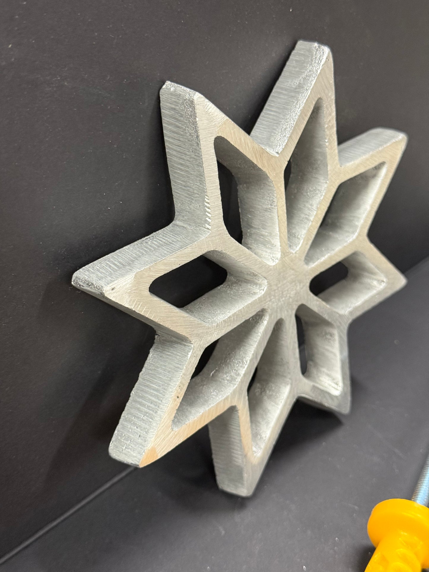 Molde Nochebuena en Estrella – Aluminio con mango incluido
