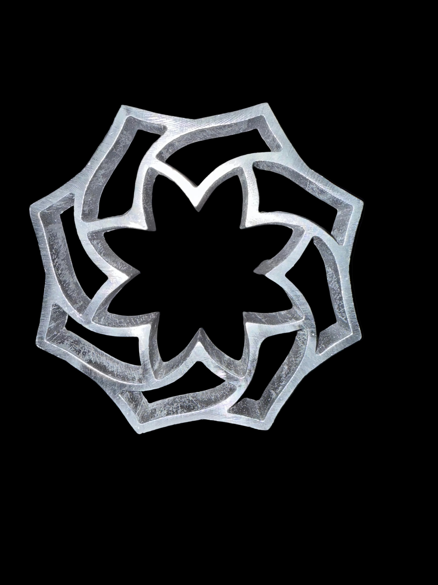 Molde Espiral con Estrella Tradicional para Buñuelos de Viento