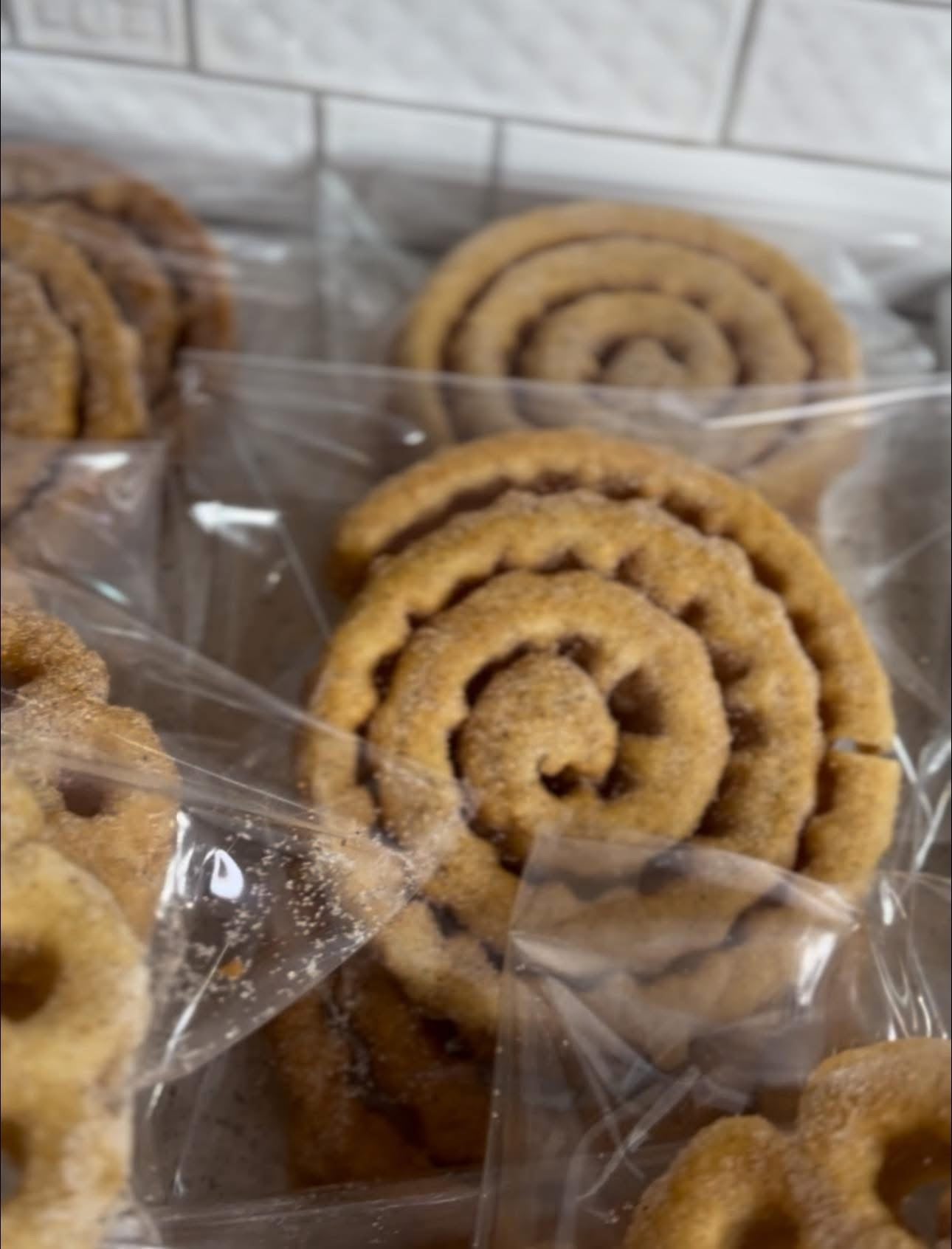 Molde Espiral para Buñuelos de Viento