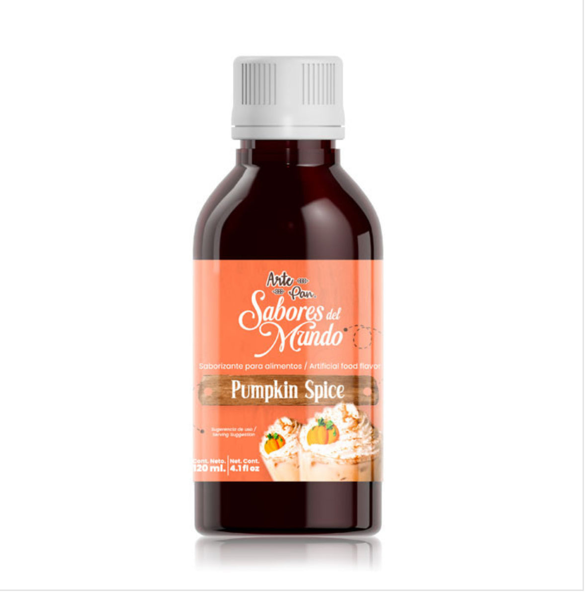 Concentrado Pumpkin Spice ArtePan 120 ml | Bakery Flavor Concentrate