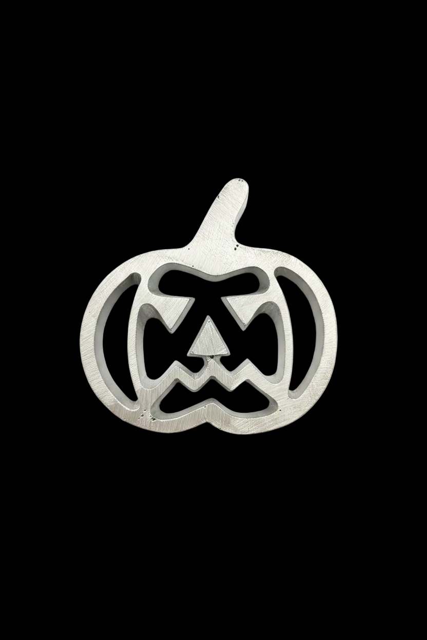 Molde Calabaza con Carita de Halloween