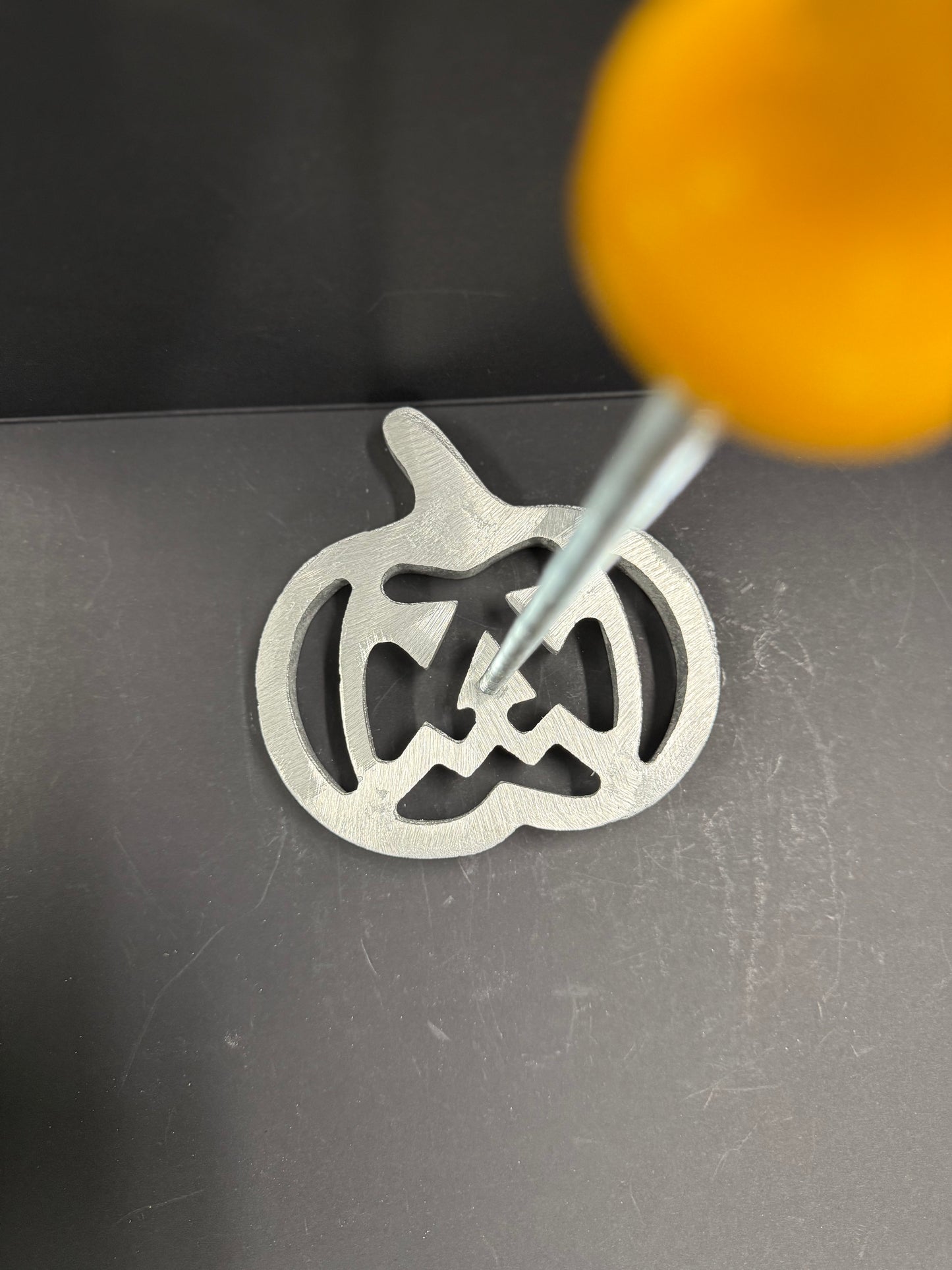 Molde Calabaza con Carita de Halloween