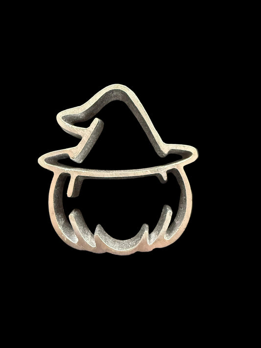 Molde Calabaza con Sombrero de Bruja para Buñuelo de Viento