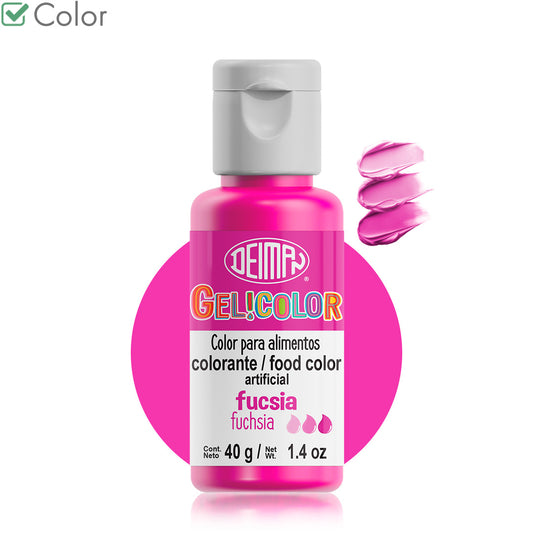 Colorante en Gel Deiman – Fucsia (40 g / 1.4 oz)