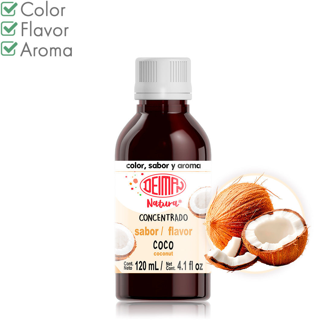 Esencia de Coco Natura 120 ml – Deiman