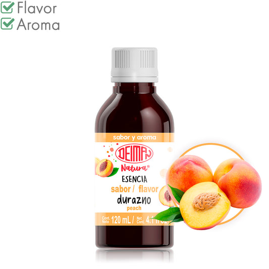 Esencia de Durazno Natura 120 ml – Deiman