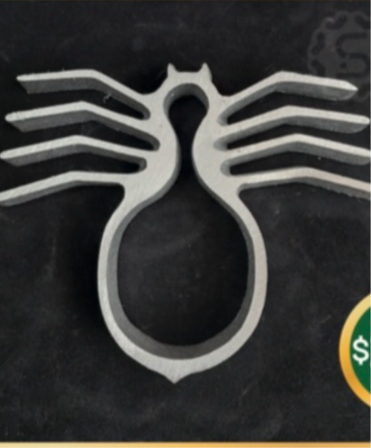 Molde araña halloween para buñuelo de viento