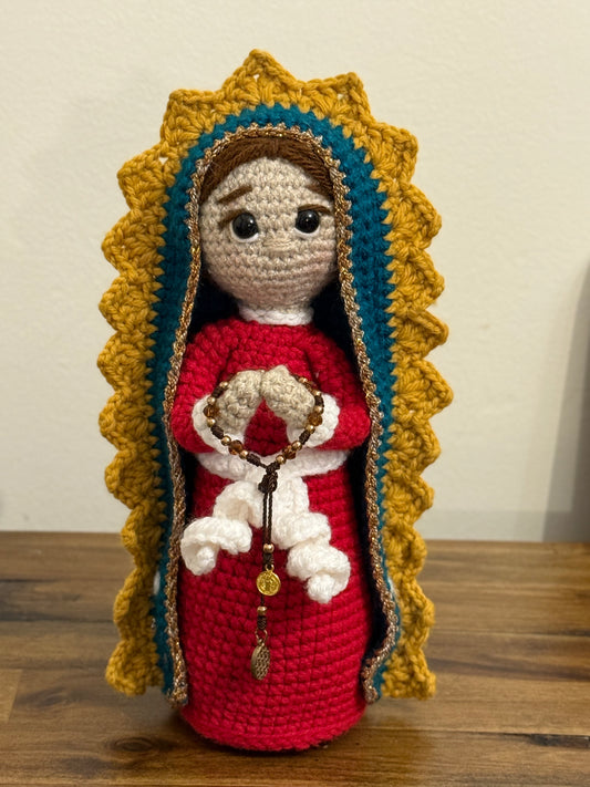 Virgen de Guadalupe en Crochet – Hecha a Mano