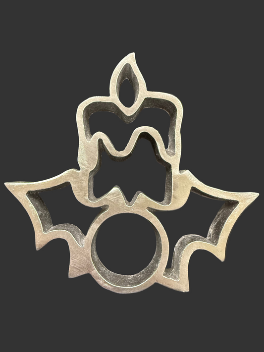 Molde Vela Navideña para Buñuelos de Viento