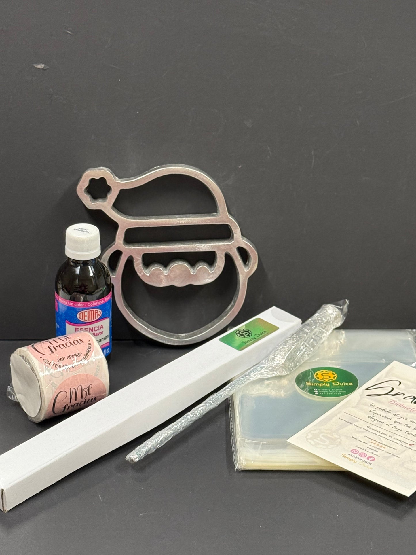 🎅🏼 Kit Premium – Santa Claus para Buñuelos de Viento