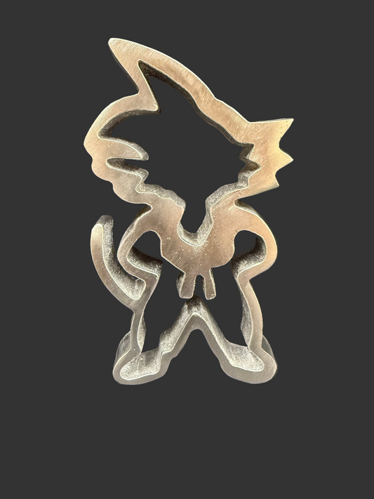 Molde Guerrero Saiyán para Buñuelos de Viento