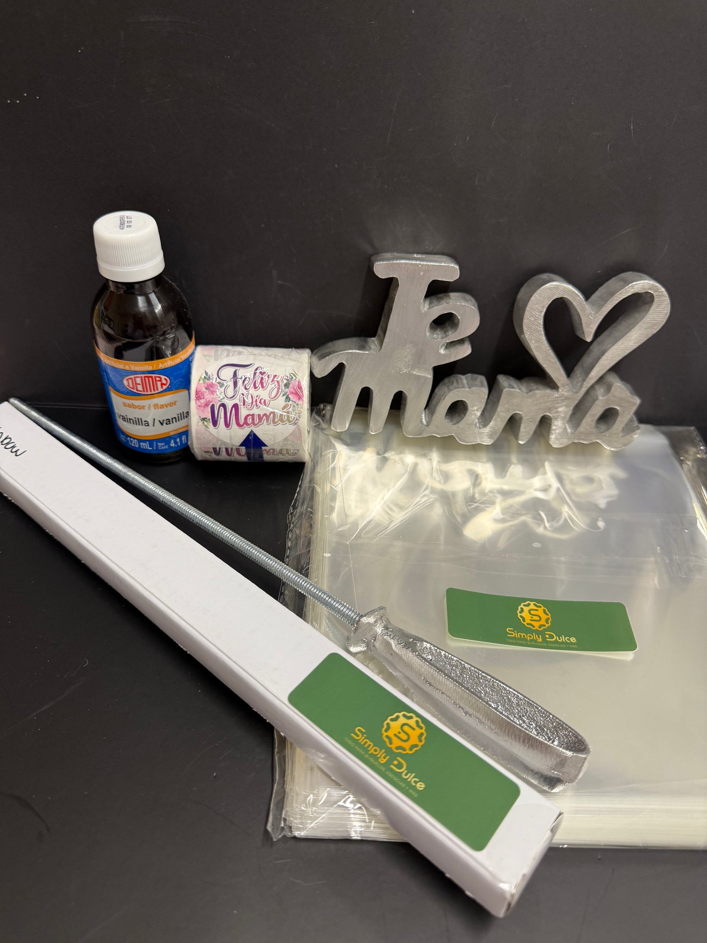 Kit Emprendedora – Molde “Te Amo Mamá” | Edición Día de las Madres
