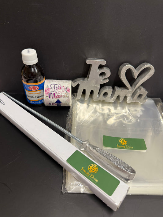 Kit Emprendedora – Molde “Te Amo Mamá” | Edición Día de las Madres