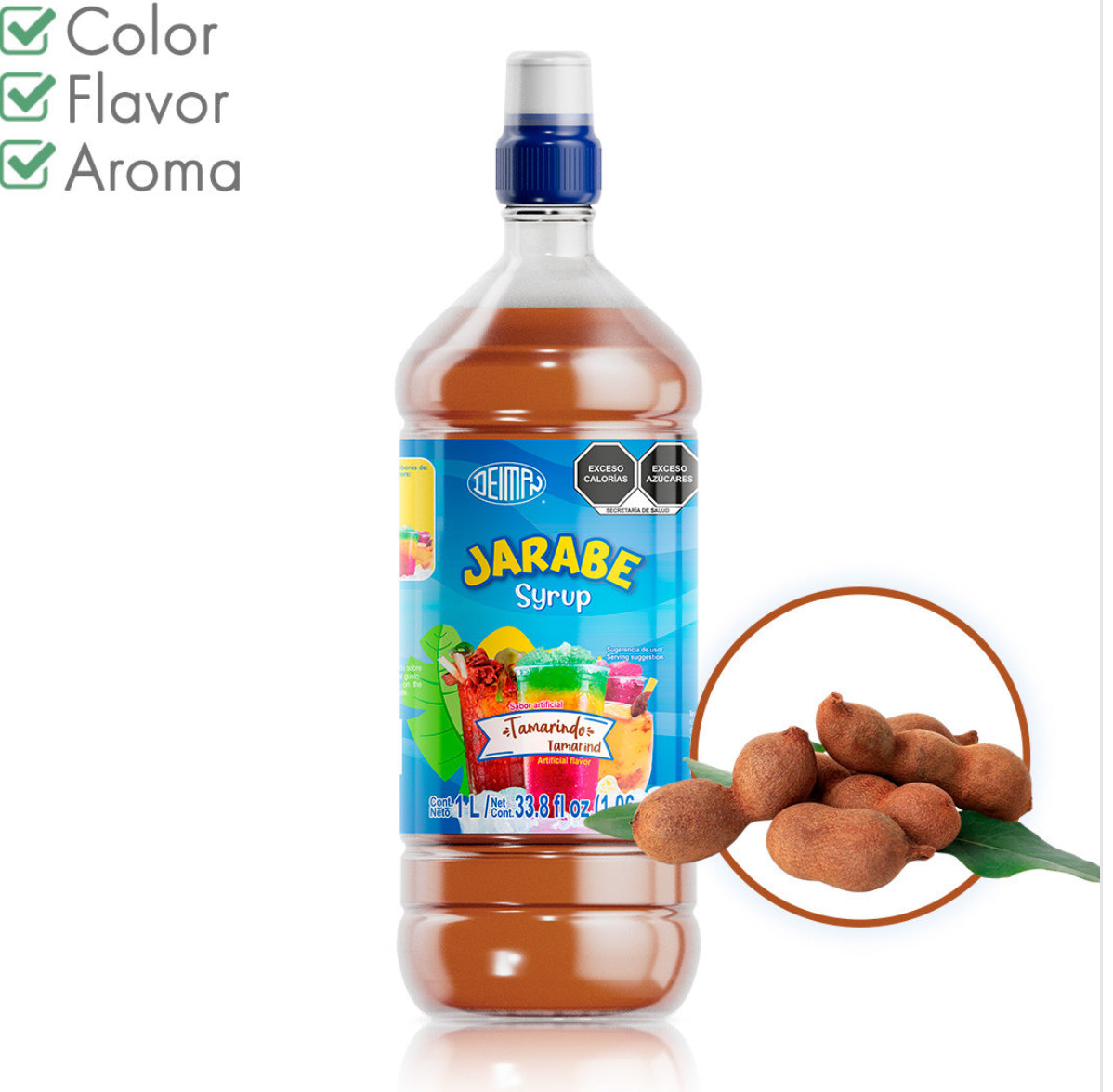 Syrup Tamarind Deiman | Jarabe de Tamarindo 1L