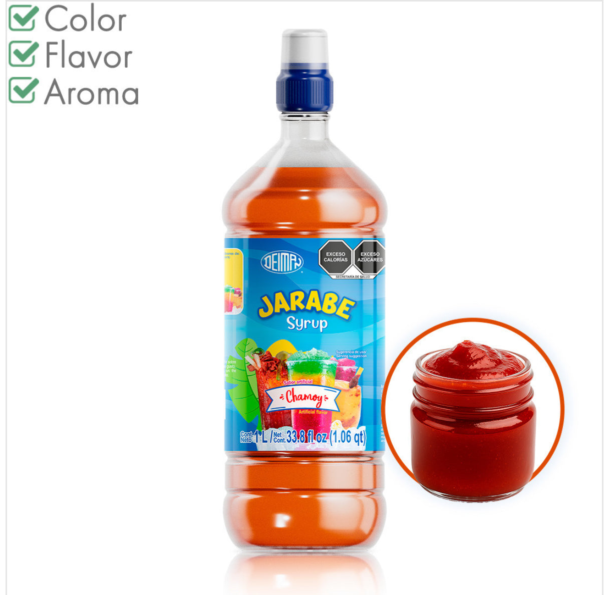 Syrup Chamoy Deiman | Jarabe de Chamo 1L