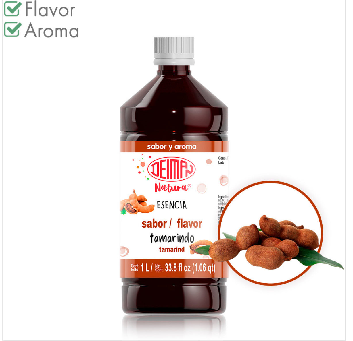 Concentrado de Tamarindo- E. Deiman Natura Tamarind 120 ml