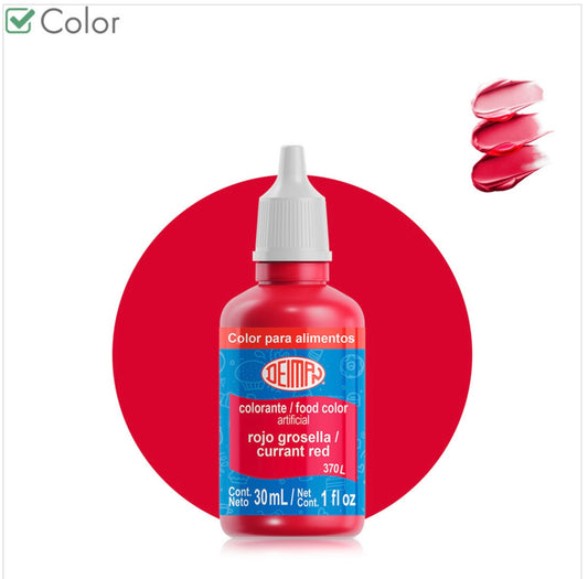 Grosella Roja – Water Soluble (Liquid) - Colorante Red Currant 370