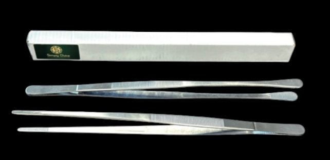 Pinzas de Acero Inoxidable para Buñuelos de Viento – Set de 2 Piezas