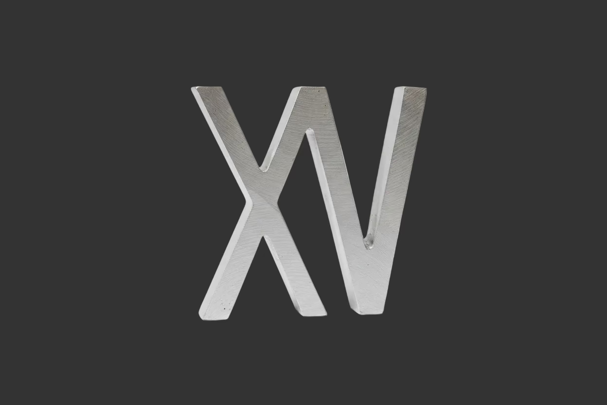 Molde XV Romano para Buñuelos de Viento | Roman Numeral XV Buñuelo Mold for Quinceañeras