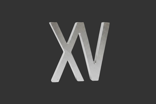 Molde XV Romano para Buñuelos de Viento | Roman Numeral XV Buñuelo Mold for Quinceañeras