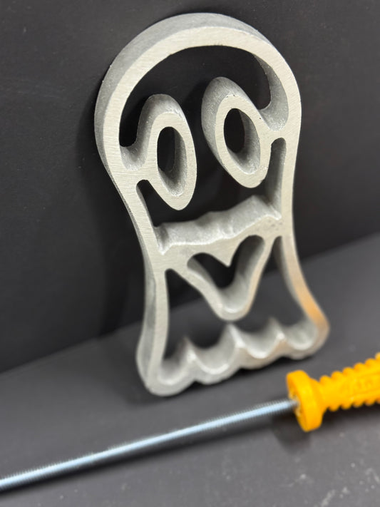 Molde Fantasma #1 Halloween – Aluminio con Mango de Plástico Desmontable