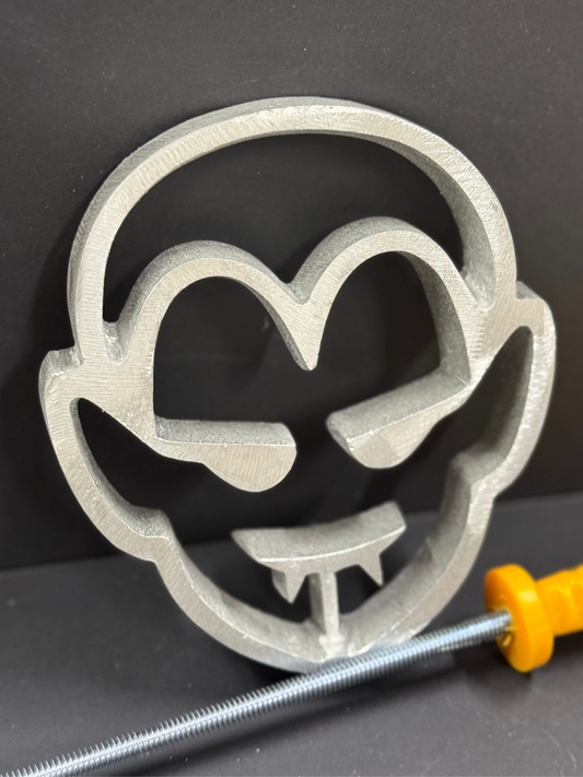 Molde Drácula 🦇 Halloween – Aluminio con Mango de Plástico Desmontable