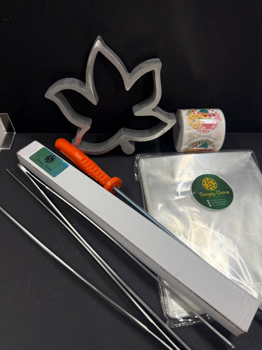 Kit de Otoño con Molde de Hoja para Buñuelos de Viento 🍂