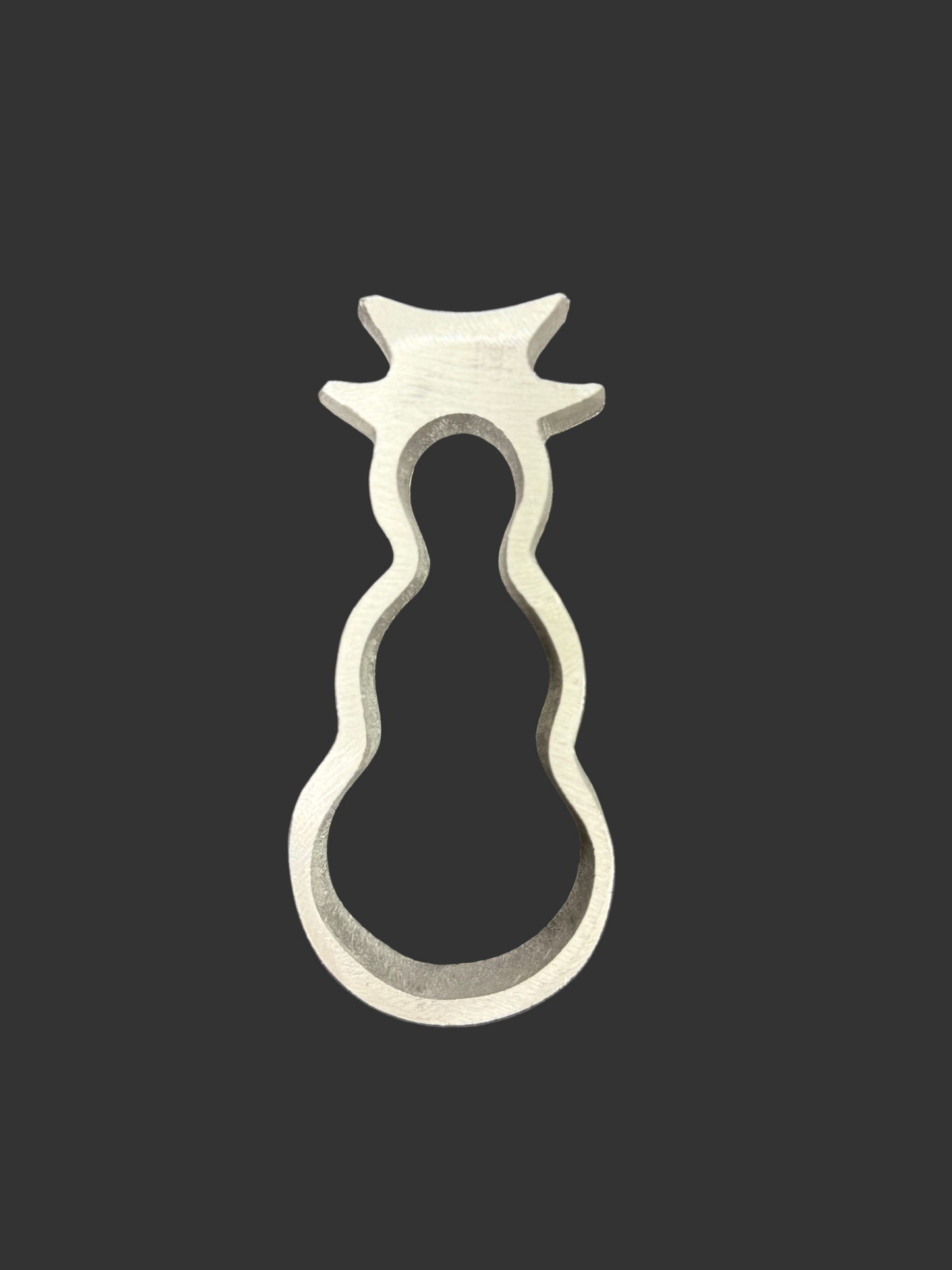 Molde mono de nieve pequeño / Small Snowman – Molde para buñuelos de viento