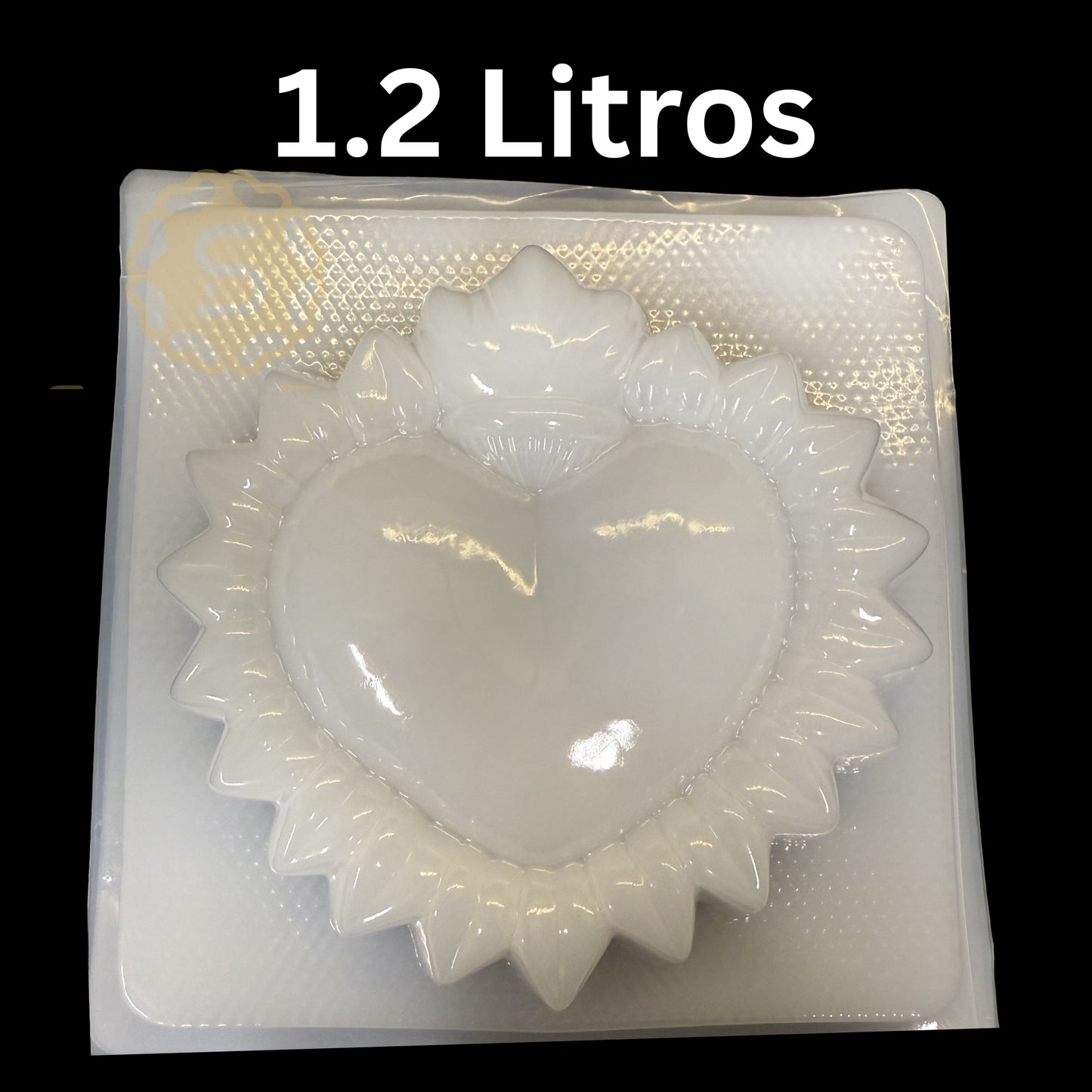 Molde de Gelatina Sagrado Corazón Chico – Capacidad 1.2 Litros
